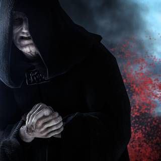Yoda Vs Darth Sidious wallpaper
