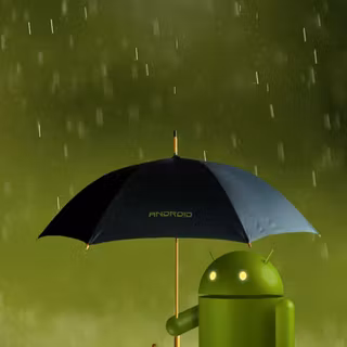 Rain HD Android wallpaper