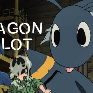 Dragon Pilot: Hisone and Masotan wallpaper