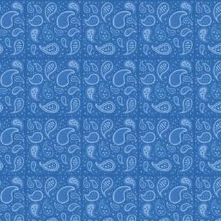 Blue bandanda wallpaper