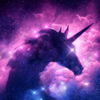 Unicorn galaxy wallpaper