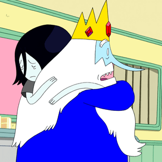 Marceline and Princess Bubblegum kissing wallpaper