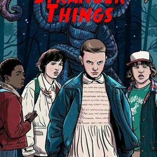 El and Mike Stranger Things wallpaper