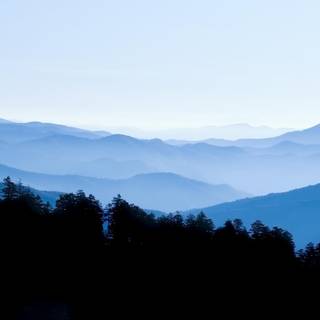 Great Smoky Mountains sunrise wallpaper