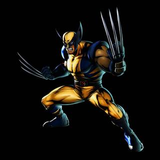 Wolverine cartoon wallpaper