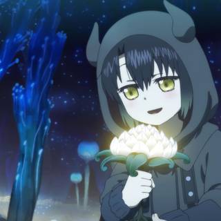 Anime Somali To Mori No Kamisama HD wallpaper