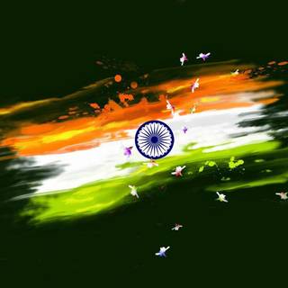 Indian flag HD 1920x1080 wallpaper