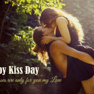 Kiss Day wallpaper