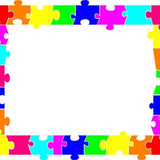 Autism puzzle piece wallpaper