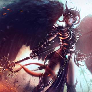 Action anime HD wallpaper