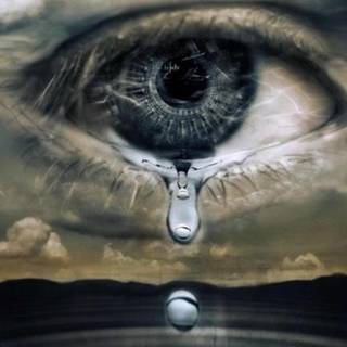 Desktop crying boy wallpaper