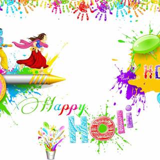 Holi HD wallpaper