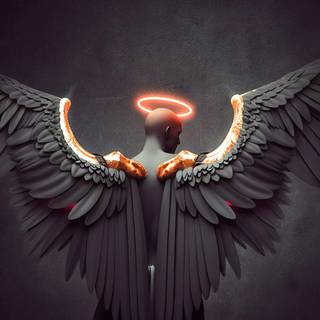Devil wings wallpaper