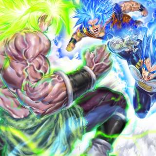 Goku Vs Vegeta wallpaper