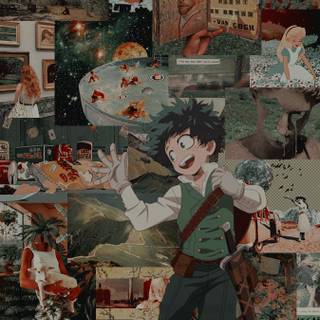 Aesthetic Deku wallpaper