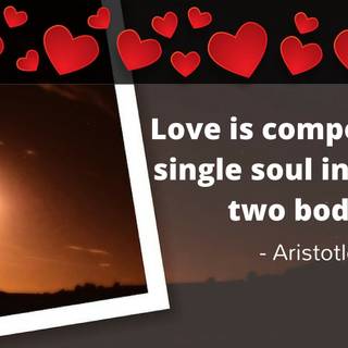 Valentine's Day quote wallpaper