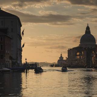 Afternoon Venice Grand Canal wallpaper