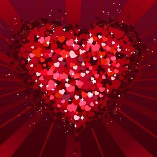 Valentine's Day animation HD wallpaper