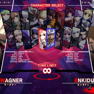 Under Night In-Birth Exe:Late[cl-r] wallpaper