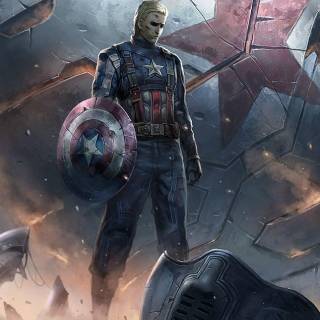 Winter Soldier iPhone wallpaper