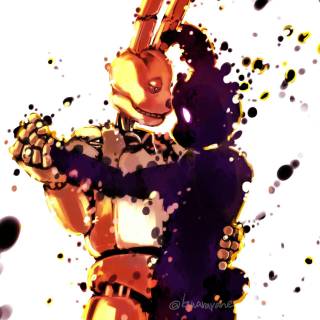 Fredbear and Springbonnie wallpaper