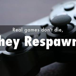 Gamers Don't Die they Respawn wallpaper