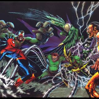 Spider-Man villains wallpaper