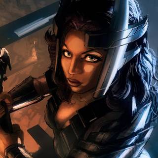 Black women art wallpaper