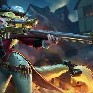 Mobile Legends Lesley HD wallpaper