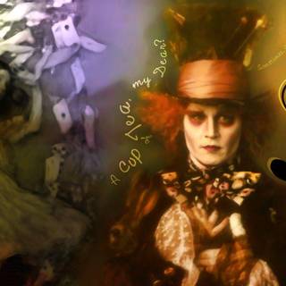 Mad Hatter desktop wallpaper