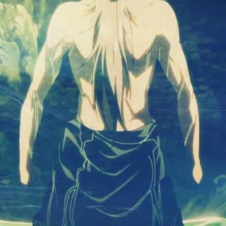 Anime sad man wallpaper