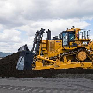 CAT excavator wallpaper