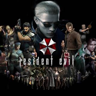 Resident Evil villains wallpaper