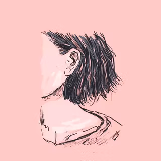 Tumblr girl sketch wallpaper