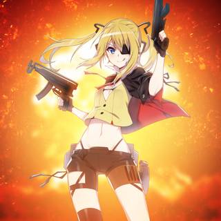 Teen girls anime wallpaper