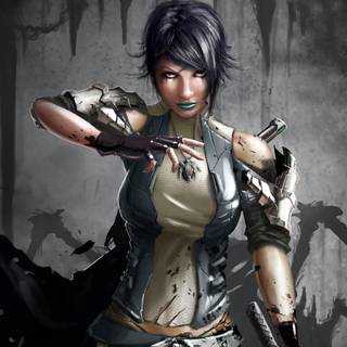 Women badass wallpaper