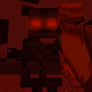 Minecraft wither skeleton wallpaper