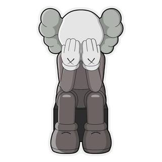 Kaws Sesame Street phone wallpaper