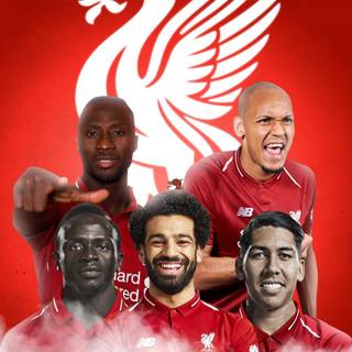 Liverpool Champions League iPhone wallpaper