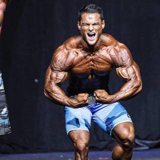 Jeremy Buendia back pose wallpaper