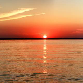 Ocean sunset photography wallpaper