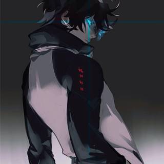 Demon possessed anime character wallpaper