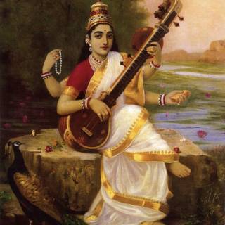 Maa Saraswati wallpaper