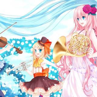 Anime kawaii PC wallpaper