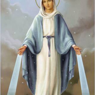 Mother Mary iPhone wallpaper