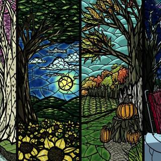 Fall summer spring winter wallpaper