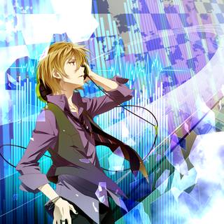 Guys headphones wallpaper