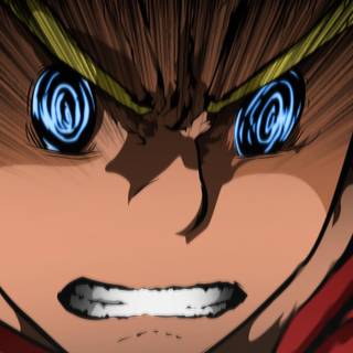 Mirio and Eri desktop wallpaper