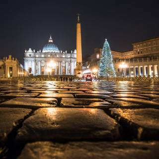Vatican Christmas wallpaper