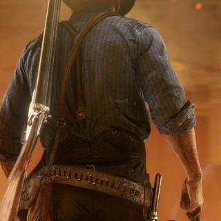 Arthur Morgan 4k mobile wallpaper